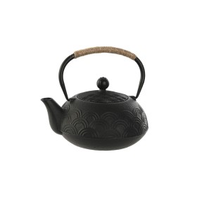 Tetera Home ESPRIT Negro Acero Inoxidable Hierro 900 ml de Home ESPRIT, Servicio de té y café - Ref: S3055094, Precio: 27,02 ...