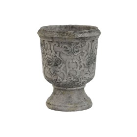 Cache-pot Home ESPRIT Blanc Gris Ciment 22 x 22 x 29 cm de Home ESPRIT, Cache-pots - Réf : S3055122, Prix : 14,11 €, Remise : %