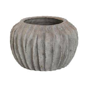 Cache-pot Home ESPRIT Gris Ciment 33 x 33 x 21 cm de Home ESPRIT, Cache-pots - Réf : S3055125, Prix : 29,94 €, Remise : %