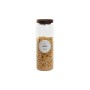 Conjunto de 4 Potes Home ESPRIT Natural Acácia Vidro de Borosilicato 1 L 1,3 L 1,7 L 10 x 10 x 29,5 cm de Home ESPRIT, Armaze...