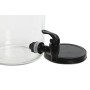 Dispensador de bebidas Home ESPRIT Preto Metal Cristal 3,5 L 34 x 18 x 46 cm de Home ESPRIT, Dispensadores de água fria e fon...