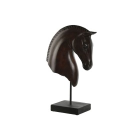 Figurine Décorative Home ESPRIT Noir Brun foncé Cheval 27 x 13 x 42,5 cm de Home ESPRIT, Objets de décoration - Réf : S305515...