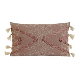 Almofada Home ESPRIT Branco Terracota Boho 50 x 5 x 30 cm de Home ESPRIT, Almofadas - Ref: S3055171, Preço: 8,97 €, Desconto: %