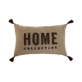 Cojín Home ESPRIT Natural Borlas Boho 50 x 5 x 30 cm de Home ESPRIT, Cojines - Ref: S3055172, Precio: 8,28 €, Descuento: %