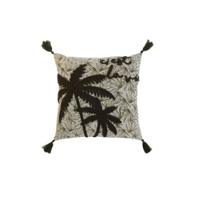 Almofada Home ESPRIT Verde Bege Palmeiras Boho 45 x 5 x 45 cm de Home ESPRIT, Almofadas - Ref: S3055180, Preço: 11,75 €, Desc...