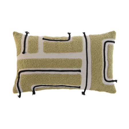 Almofada Home ESPRIT Verde Boho 50 x 5 x 30 cm | Tienda24 - Global Online Shop Tienda24.eu