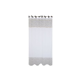 Cortinas Home ESPRIT Blanco Marrón 140 x 260 x 260 cm de Home ESPRIT, Cortinas - Ref: S3055191, Precio: 19,01 €, Descuento: %