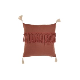 Coussin Coton Marron Beige 50 x 50 cm | Tienda24 - Global Online Shop Tienda24.eu