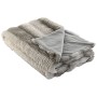 Blanket Home ESPRIT Grey 130 x 170 x 0,5 cm by Home ESPRIT, Blankets and bedcovers - Ref: S3055328, Price: 29,57 €, Discount: %