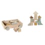 Juego de Madera Home ESPRIT Amarillo Marrón Natural Menta de Home ESPRIT, Juegos de construcción - Ref: S3055358, Precio: 25,...