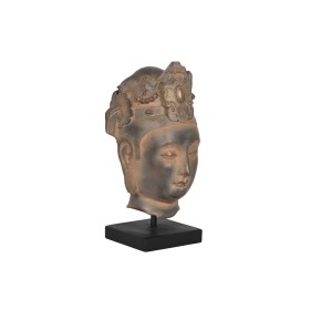 Statua Decorativa Home ESPRIT Marrone Nero Buddha Orientale 15 x 18 x 38 cm di Home ESPRIT, Soprammobili - Rif: S3055366, Pre...