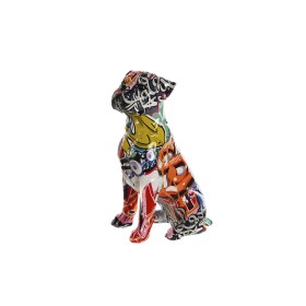 Figura Decorativa Home ESPRIT Multicolor Cão 14 x 9 x 19,5 cm de Home ESPRIT, Adornos - Ref: S3055377, Preço: 9,90 €, Descont...