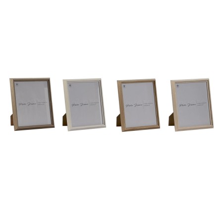 Fotorahmen Home ESPRIT Braun Beige Creme natürlich Kristall Holz MDF Skandinavisch 23,5 x 2,8 x 28,5 cm (4 Stück) von Home ES...