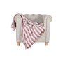 Manta Home ESPRIT Rosa 230 x 260 cm de Home ESPRIT, Mantas y colchas - Ref: S3055400, Precio: 36,89 €, Descuento: %