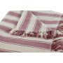 Manta Home ESPRIT Rosa 230 x 260 cm de Home ESPRIT, Mantas y colchas - Ref: S3055400, Precio: 36,89 €, Descuento: %