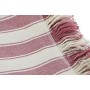 Manta Home ESPRIT Rosa 150 x 250 cm de Home ESPRIT, Mantas y colchas - Ref: S3055401, Precio: 23,95 €, Descuento: %