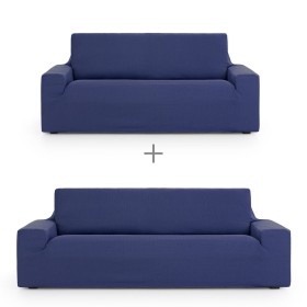 Sofa cover set Eysa ULISES Blue 2 Pieces by Eysa, Chair and sofa accessories - Ref: D1606810, Price: 89,49 €, Discount: %