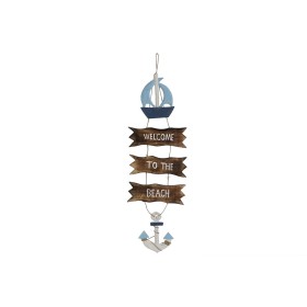 Hanging decoration Home ESPRIT Blue Natural 25 x 2 x 74 cm by Home ESPRIT, Ornaments - Ref: S3055459, Price: 14,80 €, Discoun...