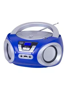 Radio Portátil Bluetooth Trevi CMP 544 BT Azul Blanco | Tienda24 Tienda24.eu