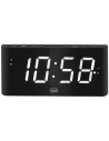 Alarm Clock Trevi EC 889 White Black | Tienda24 Tienda24.eu