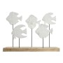 Figura Decorativa Home ESPRIT Blanco Natural Espirales Mediterráneo 51 x 7,5 x 36 cm de Home ESPRIT, Adornos - Ref: S3055481,...