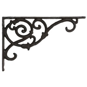 Wall Bracket Home ESPRIT Iron 24 x 3,2 x 15 cm by Home ESPRIT, Accessories - Ref: S3055498, Price: 6,67 €, Discount: %