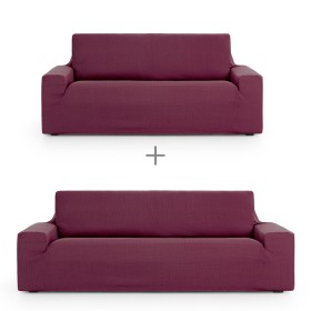 Sofa cover set Eysa ULISES Burgundy 2 Pieces by Eysa, Chair and sofa accessories - Ref: D1606815, Price: 89,49 €, Discount: %