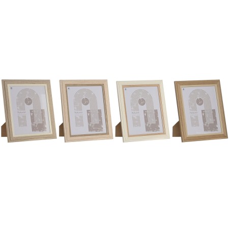 Cornice Portafoto Home ESPRIT Cristallo Legno MDF Scandinavo 23 x 2,8 x 28 cm (4 Unità) di Home ESPRIT, Cornici da parete e d...