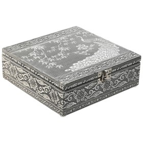 Box-Schmuckkästchen DKD Home Decor 20,5 x 13 x 5,5 cm Creme Knochen Harz | Tienda24 - Global Online Shop Tienda24.eu