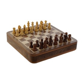 Ajedrez Home ESPRIT Arce Acacia de Home ESPRIT, Juegos tradicionales - Ref: S3055570, Precio: 25,47 €, Descuento: %