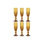 Set de Verres Home ESPRIT Ambre Verre 150 ml (6 Unités) de Home ESPRIT, Verres à eau à pied - Réf : S3055592, Prix : 18,20 €,...