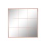 Wall mirror Home ESPRIT Light Pink Window Scandi 90 x 2 x 90 cm by Home ESPRIT, Wall-Mounted Mirrors - Ref: S3055603, Price: ...