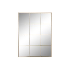 Espejo de pared Home ESPRIT Beige Cristal Hierro Espejo Ventana Scandi 90 x 1 x 120 cm de Home ESPRIT, Espejos de pared - Ref...