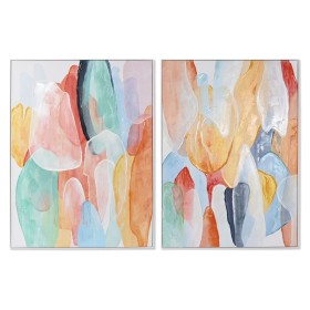 Painting Home ESPRIT Abstract Modern 90 x 3,5 x 120 cm (2 Units) by Home ESPRIT, Prints on Canvas - Ref: S3055616, Price: 135...