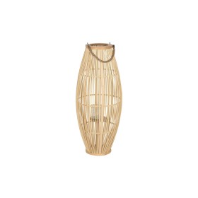 Portavelas Home ESPRIT Natural Marrón claro Bambú 35 x 35 x 85 cm de Home ESPRIT, Candelabros y portavelas - Ref: S3055656, P...