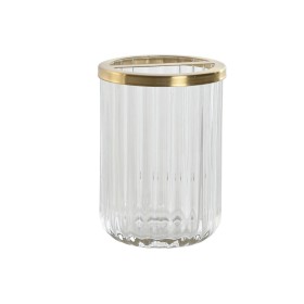 Glasses Home ESPRIT Golden Crystal 7,5 x 7,5 x 10 cm by Home ESPRIT, Stands and dispensers - Ref: S3055674, Price: 10,37 €, D...