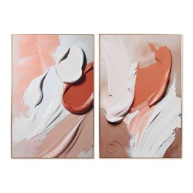 Pintura DKD Home Decor 100 x 3,7 x 100 cm Abstrato Urbana (2 Unidades) | Tienda24 - Global Online Shop Tienda24.eu