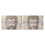 Painting Home ESPRIT Buddha Oriental 120 x 3 x 80 cm (2 Units) by Home ESPRIT, Prints on Canvas - Ref: S3055697, Price: 86,90...