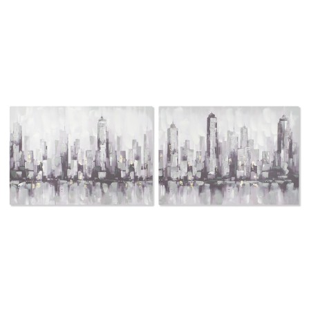 Painting Home ESPRIT New York Loft 100 x 3 x 70 cm (2 Units) by Home ESPRIT, Prints on Canvas - Ref: S3055700, Price: 66,85 €...