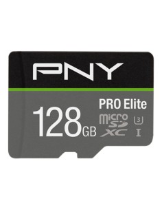 Micro SD Memory Card with Adaptor PNY P-SDU128V31100PRO-GE Pro Elite C10 128 GB by PNY, Memory cards - Ref: S5625985, Price: ...