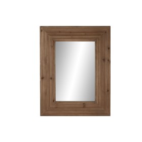 Specchio da parete Home ESPRIT Marrone Naturale Abete Moderno 104 x 9 x 135 cm di Home ESPRIT, Specchi da parete - Rif: S3055...