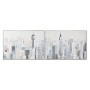 Pintura Home ESPRIT Cidade Loft 122,3 x 4,5 x 82,3 cm (2 Unidades) | Tienda24 - Global Online Shop Tienda24.eu