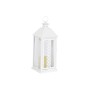 Lanterne Home ESPRIT Blanc Verre Fer Shabby Chic 20 x 20 x 55 cm (3 Pièces) de Home ESPRIT, Bougeoirs et chandeliers - Réf : ...