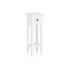 Mesa de apoio Home ESPRIT Branco Madeira 25 x 25 x 67 cm de Home ESPRIT, Jogos de móveis - Ref: S3055770, Preço: 41,60 €, Des...