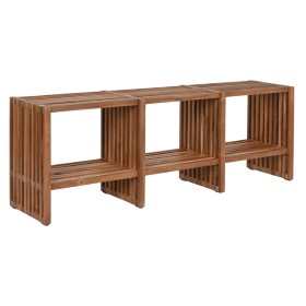 Móvel de TV Home ESPRIT Natural Teca 130 x 30 x 45 cm de Home ESPRIT, Mesas e suportes para TV - Ref: S3055777, Preço: 173,67...