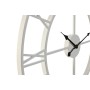 Reloj de Pared Home ESPRIT Blanco Negro Metal 60 x 3 x 60 cm (2 Unidades) de Home ESPRIT, Relojes de pared - Ref: S3055810, P...