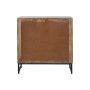 Chest of drawers Home ESPRIT Brown Black Silver Mango wood Mirror Indian Man 80 x 38 x 80 cm by Home ESPRIT, Chest of Drawers...