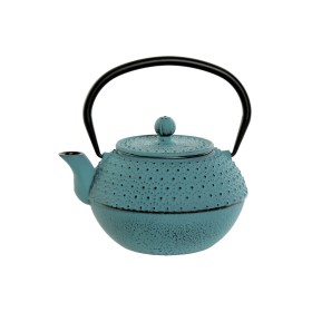 Tetera Home ESPRIT Azul Negro Acero Inoxidable Hierro 1,2 L de Home ESPRIT, Servicio de té y café - Ref: S3055819, Precio: 28...