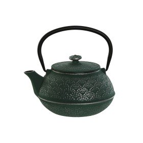 Tetera Home ESPRIT Negro Verde Acero Inoxidable Hierro 800 ml de Home ESPRIT, Servicio de té y café - Ref: S3055824, Precio: ...