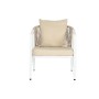 Set Tavolo con 3 Sedie Home ESPRIT Bianco Acciaio 123 x 66 x 72 cm di Home ESPRIT, Divani - Rif: S3055838, Prezzo: 667,69 €, ...